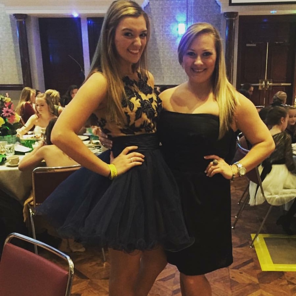 Floral Sherri Hill Cocktail